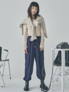 STYLEVOICE for Ayame Goriki/ジェンダーレス2タックワイドパンツ/タックパンツ