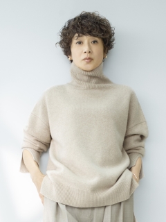 brisé for CHIEKO KURODA/カシミアタートルニット/ニット