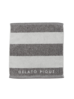 gelato pique/【UNISEX】ボーダーハンドタオル/ハンカチ・ハンドタオル