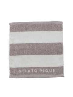 gelato pique/【UNISEX】ボーダーハンドタオル/ハンカチ・ハンドタオル