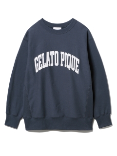 gelato pique/【UNISEX】リサイクルコットン裏毛プルオーバー/プルオーバー