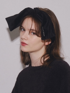 ジェラートピケ(gelato pique)のビッグリボンヘアバンド ヘアアクセサリー