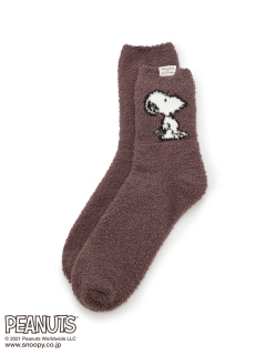 ジェラートピケ(gelato pique)の【HOMME】【PEANUTS】ベビモコソックス レッグウェア