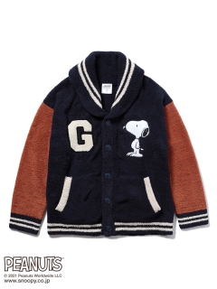 ジェラートピケ(gelato pique)の【HOMME】【PEANUTS】オムカレッジさがらカウチン カーディガン