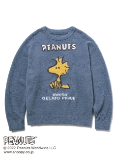 ジェラートピケ(gelato pique)の【HOMME】【PEANUTS】べビモコジャガードプルオーバー プルオーバー