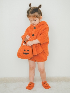 ジェラートピケ(gelato pique)の【Halloween】【BABY】PUMPKINポンチョ アウター(ベビー)