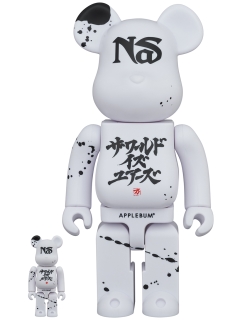 MEDICOM TOY/BE@RBRICK × NAS × APPLEBUM BE@RBRICK 100％ & 400％/フィギュア