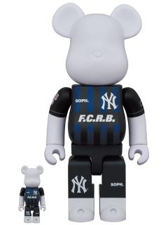 MEDICOM TOY/BE@RBRICK F.C.R.B. × MLB 100％ ＆ 400％(NEW YORK YANKEES)/フィギュア