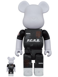 MEDICOM TOY/BE@RBRICK F.C.R.B. × MLB 100％ ＆ 400％(SAN FRANCISCO GIANTS)/フィギュア