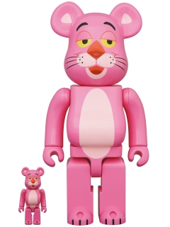 MEDICOM TOY/BE@RBRICK PINK PANTHER 100％ & 400％/フィギュア