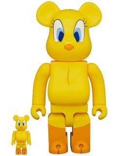 MEDICOM TOY/BE@RBRICK TWEETY 100％ & 400％/フィギュア