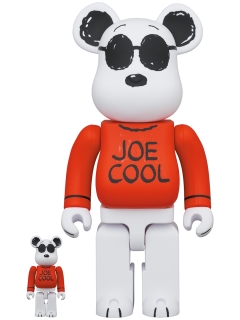 MEDICOM TOY/BE@RBRICK JOE COOL 100％ & 400％/フィギュア
