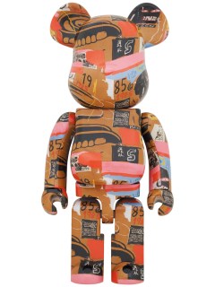 MEDICOM TOY/BE@RBRICK Andy Warhol × JEAN-MICHEL BASQUIAT #2 1000％/フィギュア