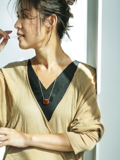 STYLEVOICE for Naoko Okusa/アースドロップネックレス/ネックレス