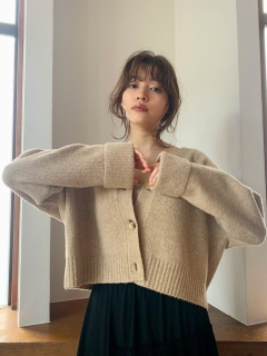 Stylevoice for xxx/【桐谷美玲さん、泉里香さん着用】ニットキャミ付きニットカーディガン/アンサンブル