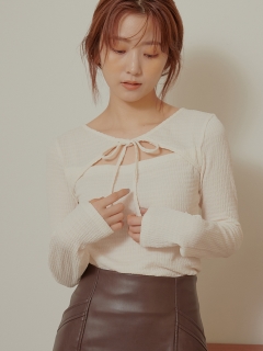 Stylevoice for xxx/2WAYリボンカットソー/カットソー