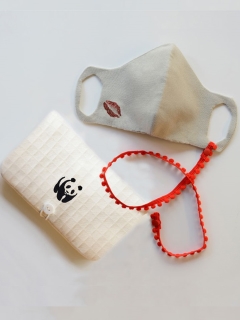 TRUECOTTON/TRUECOTTONマスク＋マスクケース 百々千晴/その他ファッション雑貨